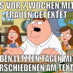 bis vor 2 wochen mit 0 frauen getextet in den letz