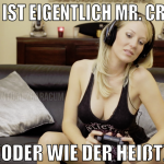 wer ist eigentlich mr. crank  (oder wie der heißt)