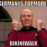 germanys topmodel bikiniwalk
