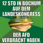 12 std in bochum auf dem landeskongress der afd ve