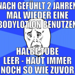 nach gefühlt 2 jahren mal wieder eine bodylotion b