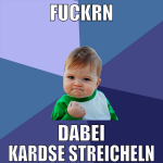 FUCKRN DABEI KARDSE STREICHELN