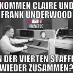 kommen claire und frank underwood in der vierten s