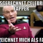 ausgerechnet celebrity fapper bezeichnet mich als 