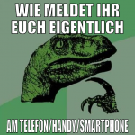 wie meldet ihr euch eigentlich am telefon/handy/sm