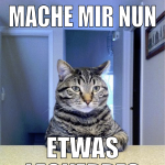 mache mir nun etwas leckerres zu essen