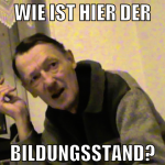 wie ist hier der bildungsstand?