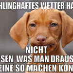 frühlinghaftes wetter haben nicht wissen, was man 