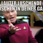 lauter luschende muschen in deiner gang