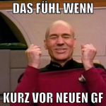 Das Fühl wenn Kurz vor neuen GF