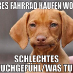Teures Fahrrad kaufen wollen Schlechtes Bauchgefüh