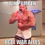 bin pumpen ogee war alles