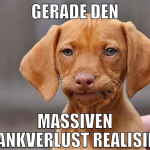 gerade den massiven crankverlust realisiert