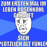 zum ersten mal im leben rosenkohl gekauft sich plö