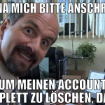 Marina mich bitte anschreiben um meinen account KO