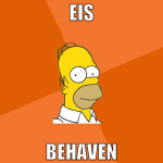 Eis behaven