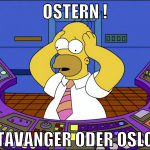 ostern ! stavanger oder oslo?