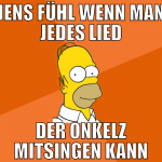 jens fühl wenn man jedes lied der onkelz mitsingen