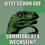 JETZT SCHON AUF SOMMERREIFEN WECHSELN?
