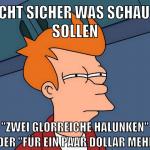 spaghettiwestern carbonara oder bolognese