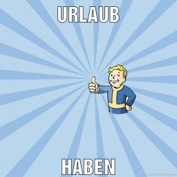 Urlaub haben 