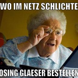 nosingglassanyone