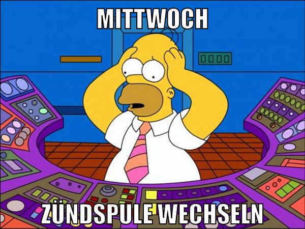 mittwoch zündspule wechseln